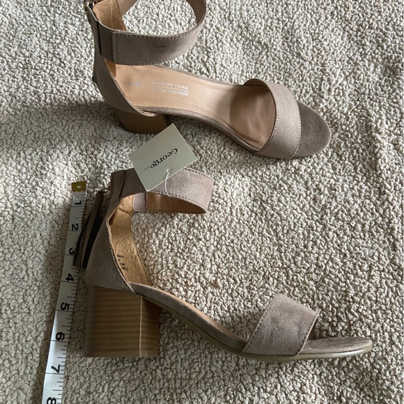 🔸 George 🔸 chunky heel sandals - Picture 7 of 10